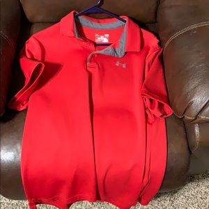 Mens Under Armour Tech Polo